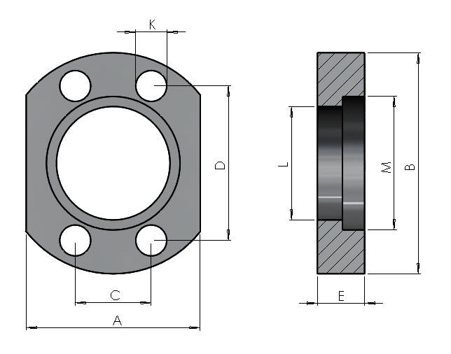 SAE3000PSI Monoflanges