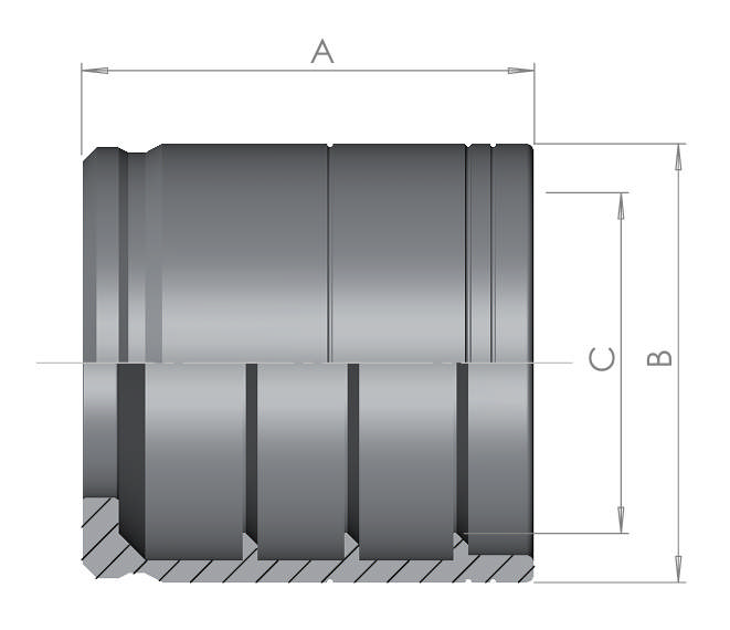 Crimp Sleeve 2Wire Non-Skive