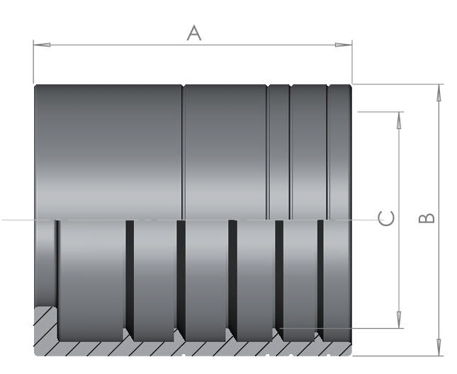 Crimp Sleeve 1&2Wire Non-Skive
