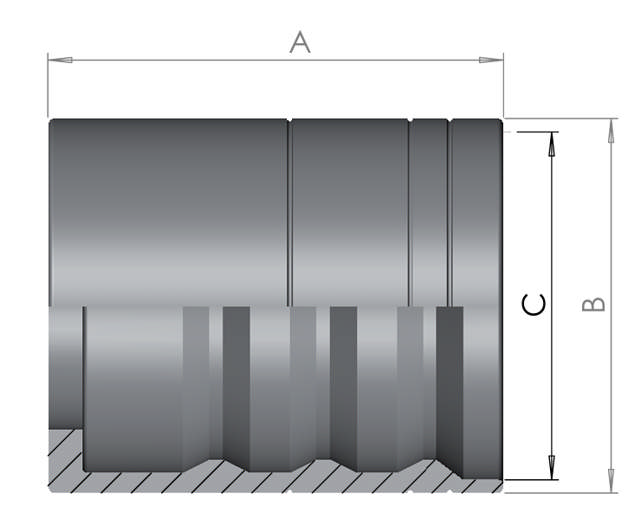 Crimp Sleeve Thermoplastic R8