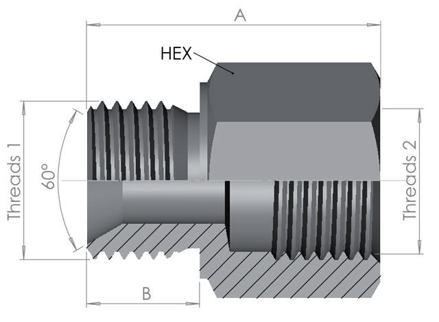 BSP Male/Female Fixed 15K