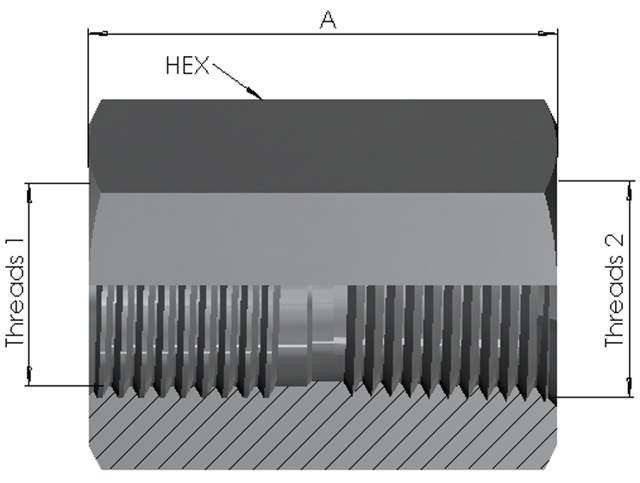 BSP Female Fixed/NPT Female 10K