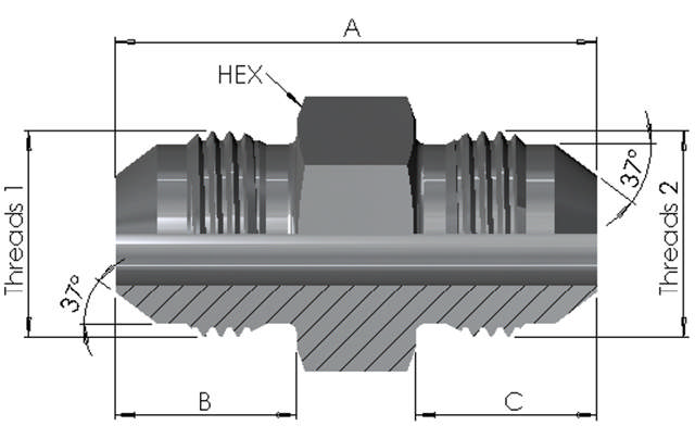 JIC Male/JIC Male 10K