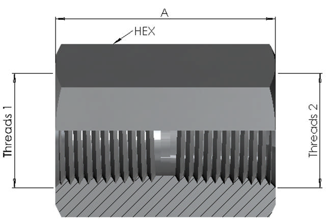 NPT Female/Female 15K