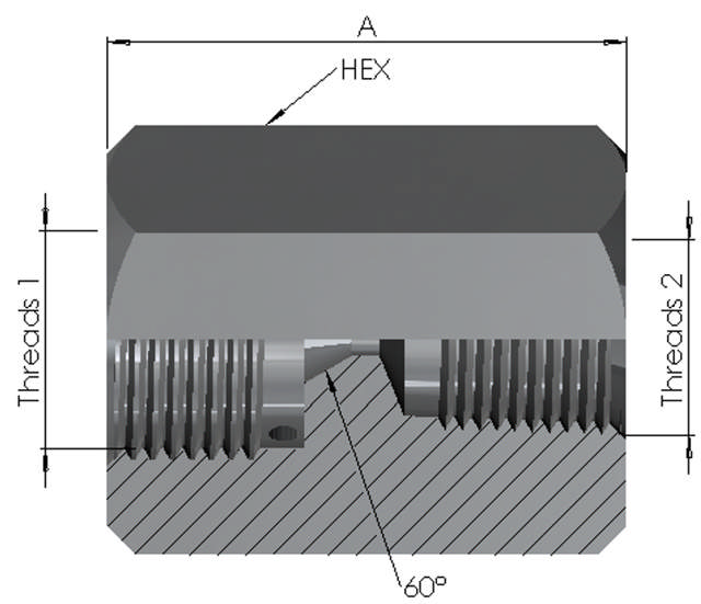 High Pressure Female x NPT Female 15K