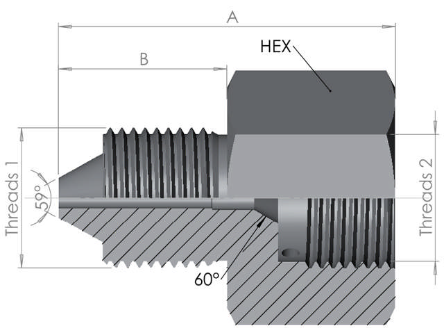 High Pressure Male/Female 60K