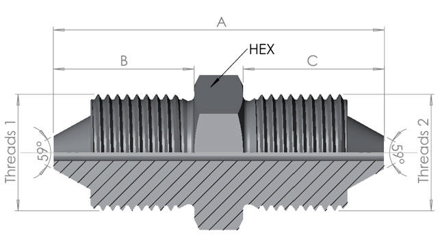 High Pressure Male/Male 60K
